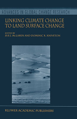 Kartonierter Einband Linking Climate Change to Land Surface Change von 