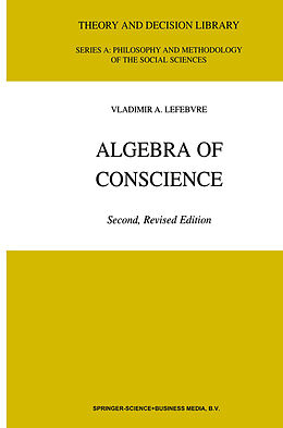 Couverture cartonnée Algebra of Conscience de V. A. Lefebvre