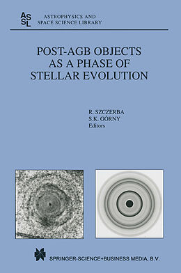 Kartonierter Einband Post-AGB Objects as a Phase of Stellar Evolution von 