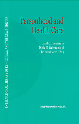 Couverture cartonnée Personhood and Health Care de 