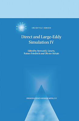 Couverture cartonnée Direct and Large-Eddy Simulation IV de 