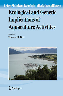 Couverture cartonnée Ecological and Genetic Implications of Aquaculture Activities de 