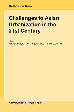 Kartonierter Einband Challenges to Asian Urbanization in the 21st Century von 