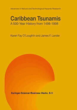Kartonierter Einband Caribbean Tsunamis von James F. Lander, K. F. O'Loughlin