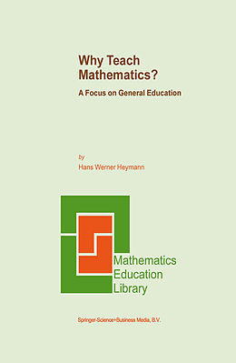 Couverture cartonnée Why Teach Mathematics? de H. W. Heymann