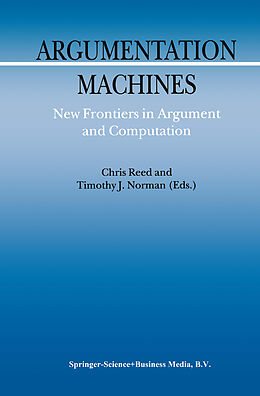 Couverture cartonnée Argumentation Machines de 