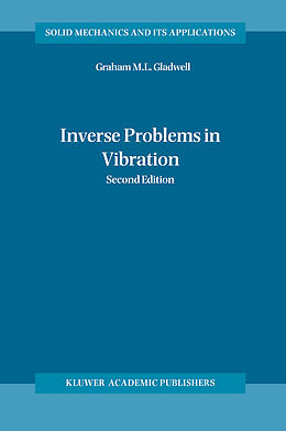 Kartonierter Einband Inverse Problems in Vibration von G. M. L. Gladwell