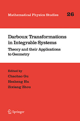 Kartonierter Einband Darboux Transformations in Integrable Systems von Chaohao Gu, Zixiang Zhou, Anning Hu