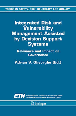 Couverture cartonnée Integrated Risk and Vulnerability Management Assisted by Decision Support Systems de 