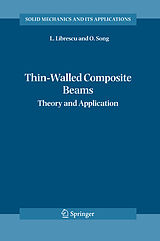 Kartonierter Einband Thin-Walled Composite Beams von Ohseop Song, Liviu Librescu
