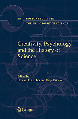 Kartonierter Einband Creativity, Psychology and the History of Science von 