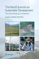 Kartonierter Einband The World Summit on Sustainable Development von