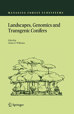 Couverture cartonnée Landscapes, Genomics and Transgenic Conifers de 