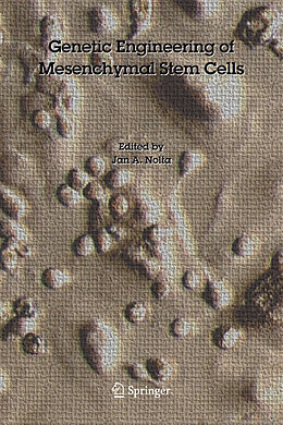 Couverture cartonnée Genetic Engineering of Mesenchymal Stem Cells de 