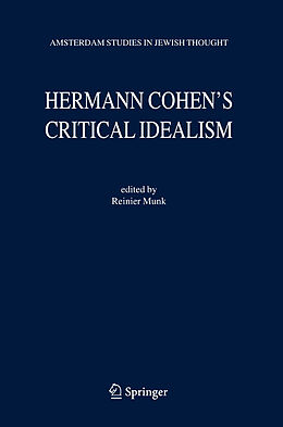 Couverture cartonnée Hermann Cohen's Critical Idealism de 