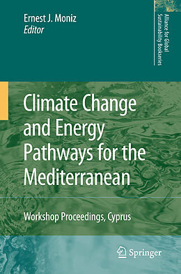 Couverture cartonnée Climate Change and Energy Pathways for the Mediterranean de 