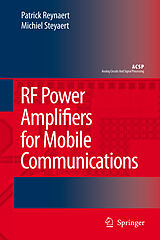 Couverture cartonnée RF Power Amplifiers for Mobile Communications de Michiel Steyaert, Patrick Reynaert