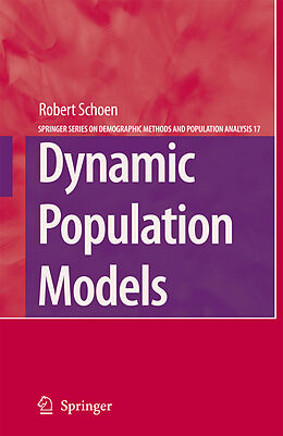 Couverture cartonnée Dynamic Population Models de Robert Schoen