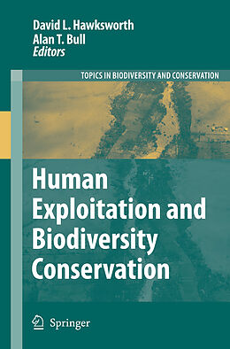 Couverture cartonnée Human Exploitation and Biodiversity Conservation de 