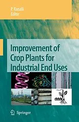 Kartonierter Einband Improvement of Crop Plants for Industrial End Uses von 