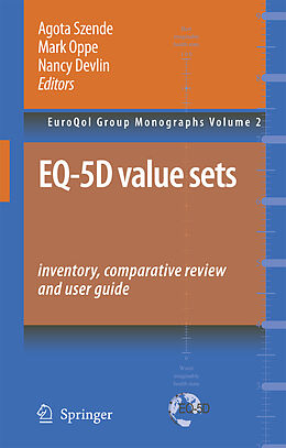 Couverture cartonnée EQ-5D Value Sets: Inventory, Comparative Review and User Guide de 