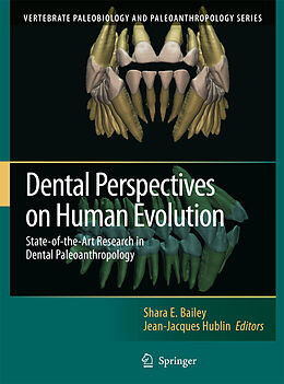 Couverture cartonnée Dental Perspectives on Human Evolution de 