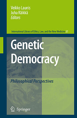 Couverture cartonnée Genetic Democracy de 