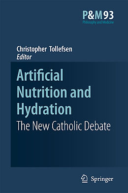 Couverture cartonnée Artificial Nutrition and Hydration de 