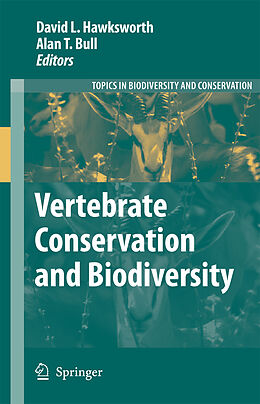 Couverture cartonnée Vertebrate Conservation and Biodiversity de 