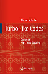 Couverture cartonnée Turbo-like Codes de Aliazam Abbasfar