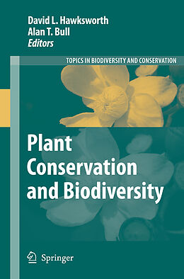 Couverture cartonnée Plant Conservation and Biodiversity de 