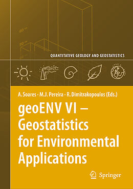 Couverture cartonnée geoENV VI   Geostatistics for Environmental Applications de 
