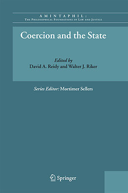 Couverture cartonnée Coercion and the State de 