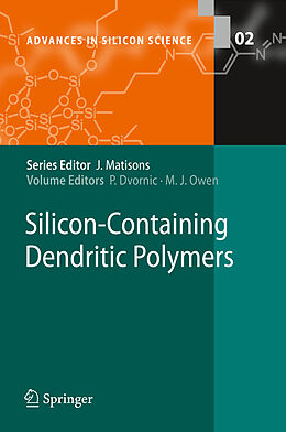 Couverture cartonnée Silicon-Containing Dendritic Polymers de 