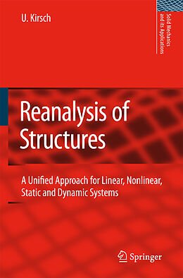 Kartonierter Einband Reanalysis of Structures von Uri Kirsch