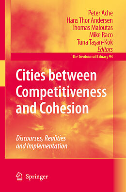 Kartonierter Einband Cities between Competitiveness and Cohesion von 