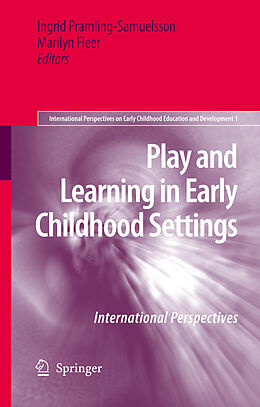 Couverture cartonnée Play and Learning in Early Childhood Settings de 