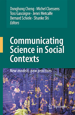 Couverture cartonnée Communicating Science in Social Contexts de 