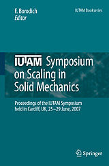 Couverture cartonnée IUTAM Symposium on Scaling in Solid Mechanics de 