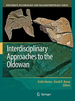 Couverture cartonnée Interdisciplinary Approaches to the Oldowan de 