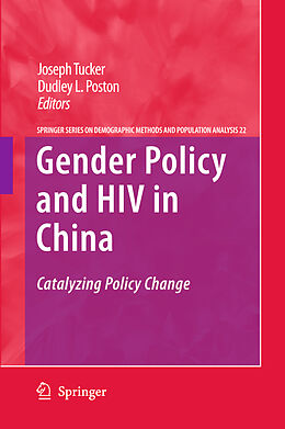 Kartonierter Einband Gender Policy and HIV in China von 