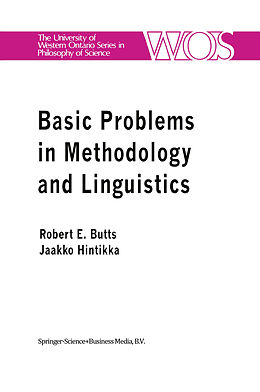 Kartonierter Einband Basic Problems in Methodology and Linguistics von 