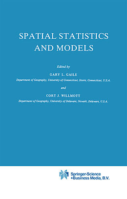 Couverture cartonnée Spatial Statistics and Models de 