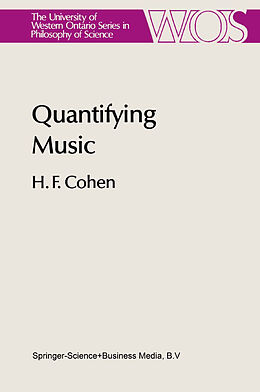 Kartonierter Einband Quantifying Music von H. F. Cohen