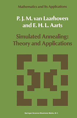 Couverture cartonnée Simulated Annealing: Theory and Applications de E. H. Aarts, P. J. van Laarhoven