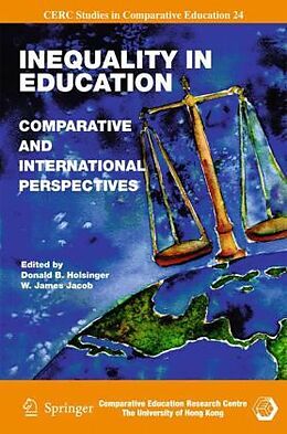 Couverture cartonnée Inequality in Education de 