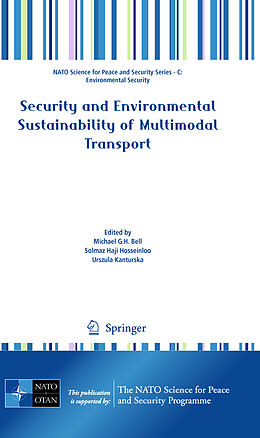 Livre Relié Security and Environmental Sustainability of Multimodal Transport de 