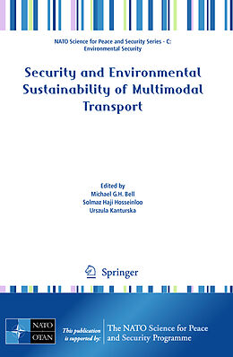 Couverture cartonnée Security and Environmental Sustainability of Multimodal Transport de 