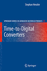 Livre Relié Time-to-Digital Converters de Stephan Henzler