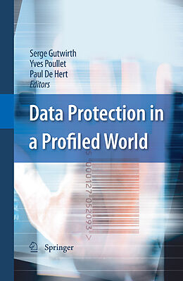 eBook (pdf) Data Protection in a Profiled World de Serge Gutwirth, Yves Poullet, Paul De Hert